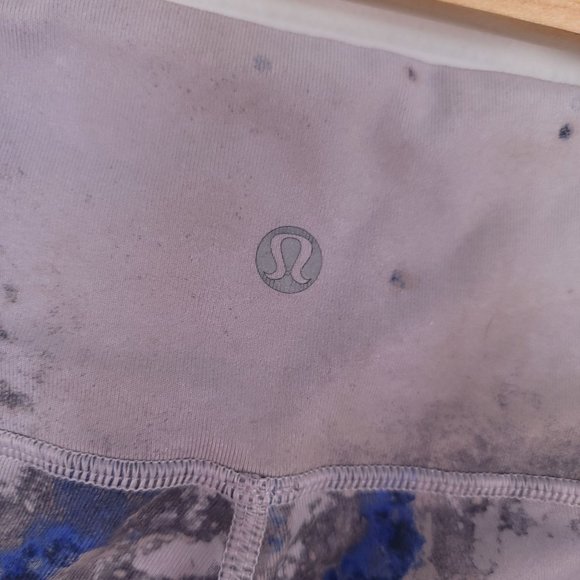 Lululemon Wunder Under Crop Milky Way Multi Legging Abstract Size 4 - Picture 4 of 7